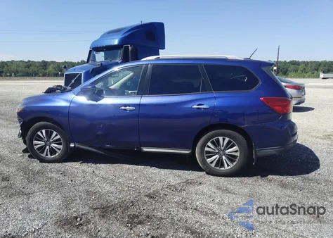 2017 Nissan Pathfinder Sl из США, поврежденный, VIN 5N1DR2MM8HC619872